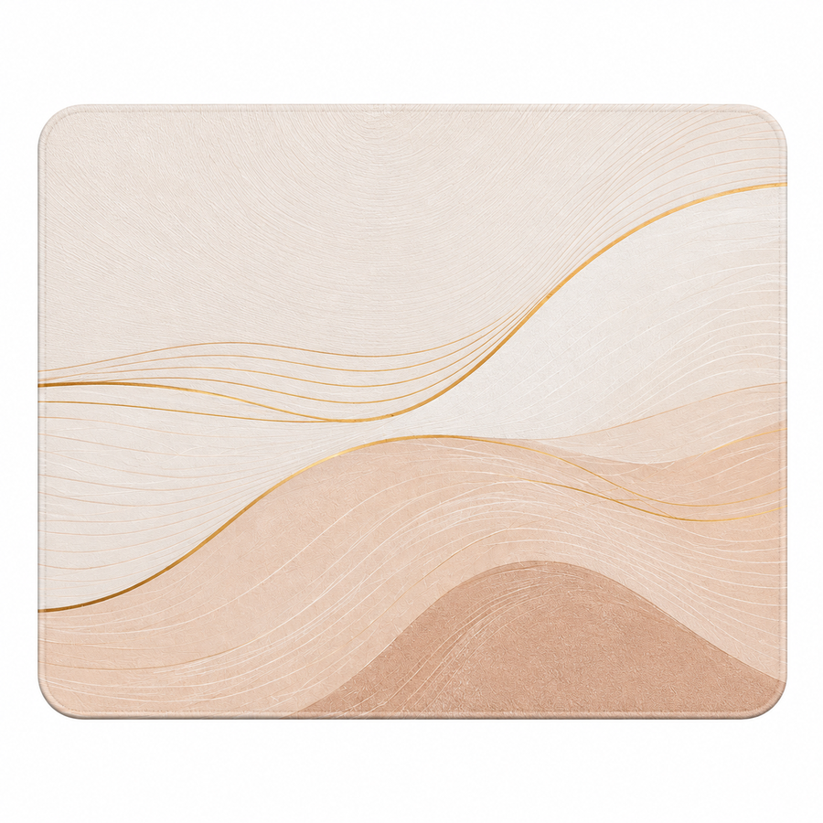 Minimal themed mouse pad