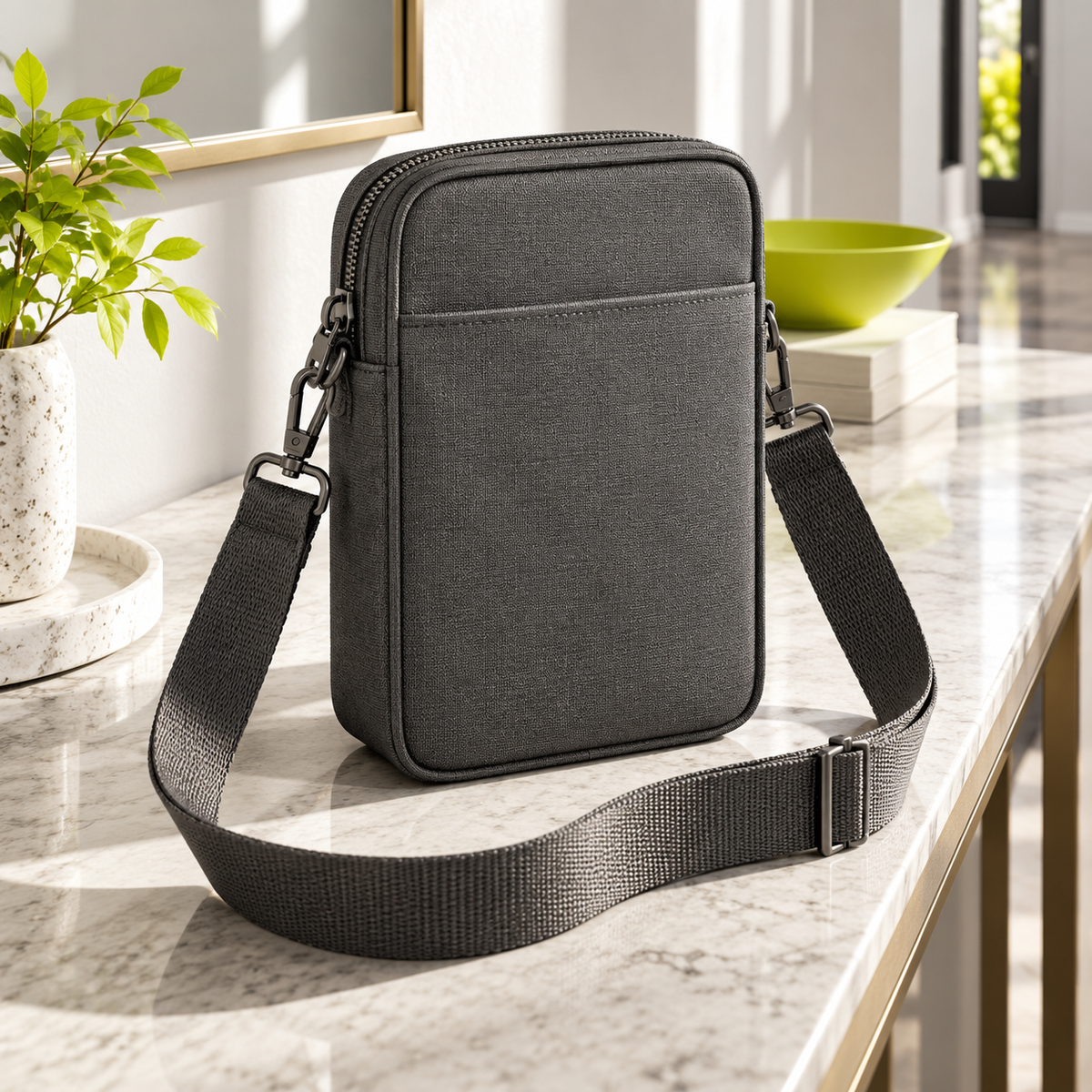 Generated illustrative concept — Carry Phone Pouch