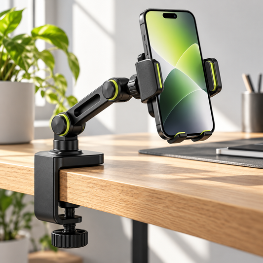 Generated illustrative concept — Clip Edge Phone Holder