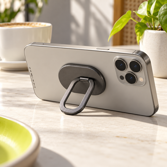 Generated illustrative concept — Loop Phone Grip