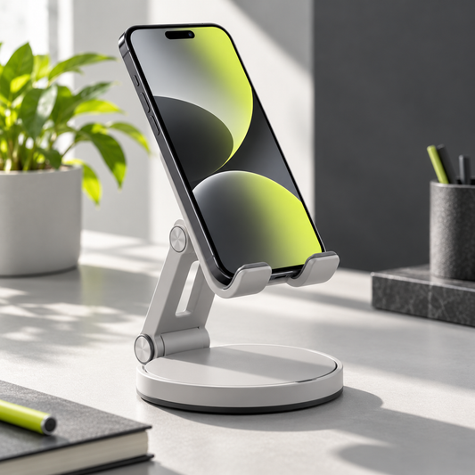 Generated illustrative concept — Orbit Swivel Phone Stand